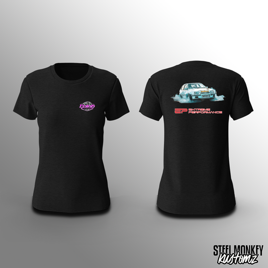 Colab Tuning - Extreme Performance - T-Shirt - Black - Ladies
