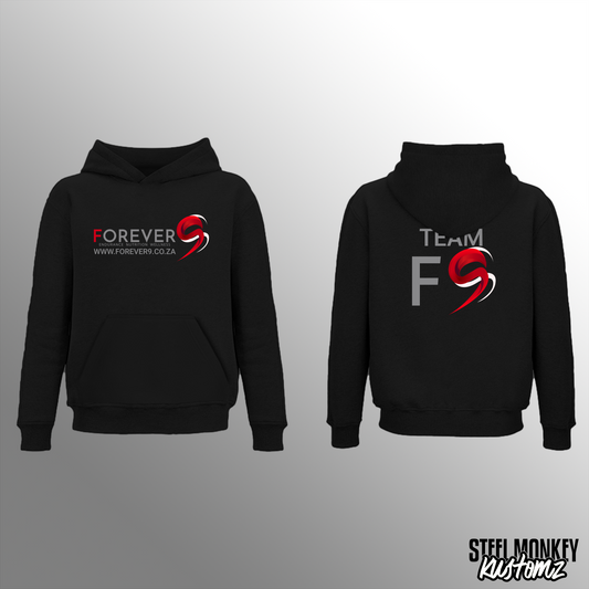 Forever 9 - Hoodie - Black