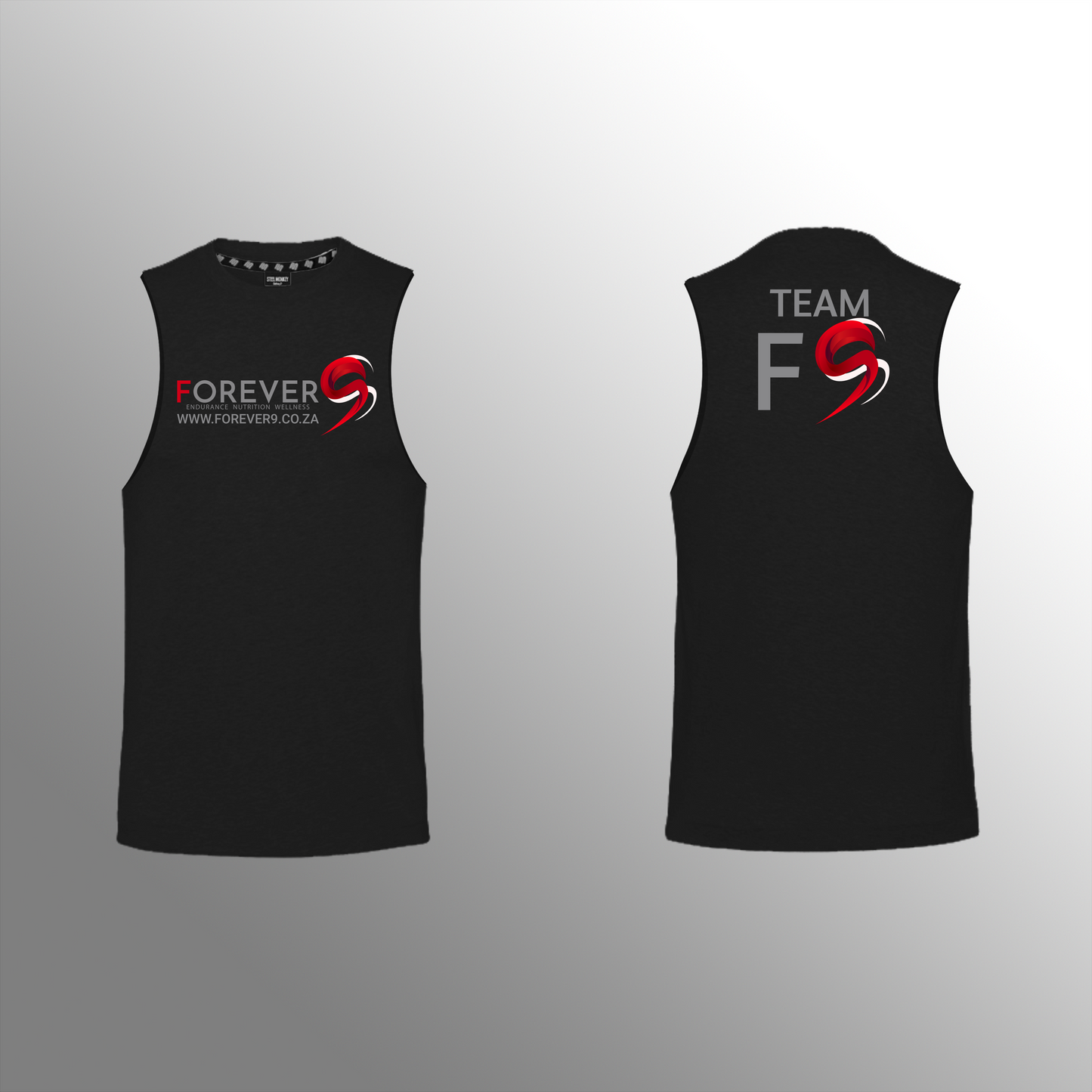 Forever 9 - Muscle Tank - Black