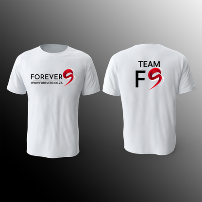 Forever 9 - T-Shirt - White