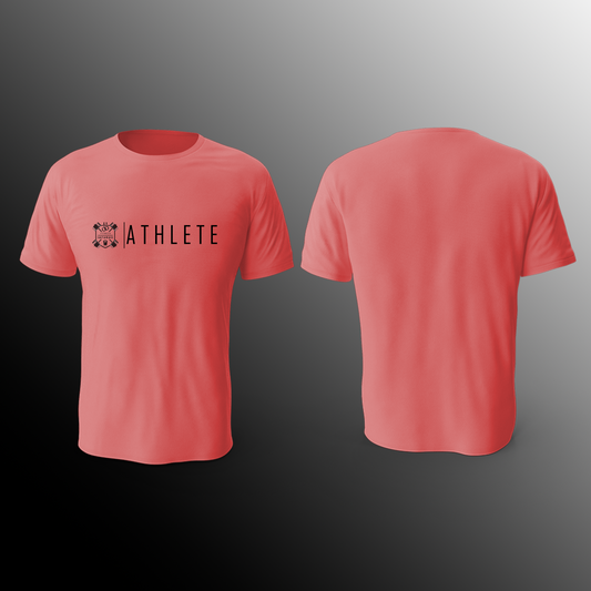 Fitness Infurno - T-Shirt - Athlete - Dusty Pink - Black Print