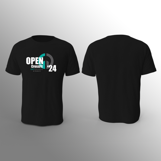 CrossFit Get Geared - Open24 - T-Shirt - Black