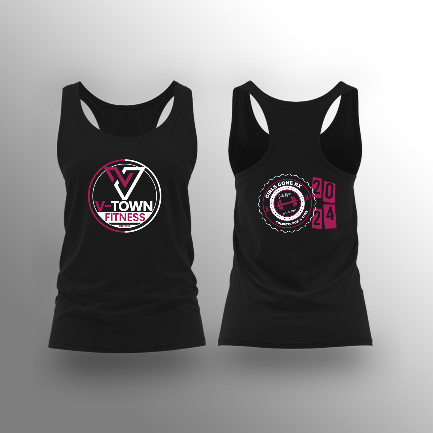 GGRX - Ladies Vest - Purple Design 2024