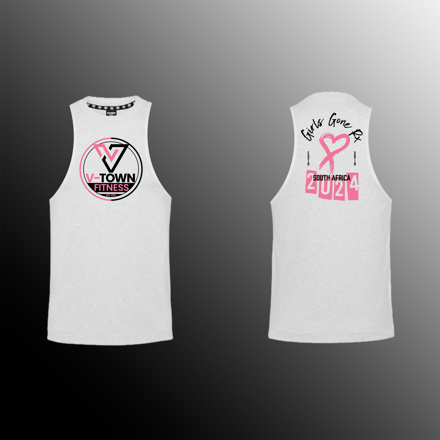 GGRX - Muscle Tank - Ladies - Pink Design 2024