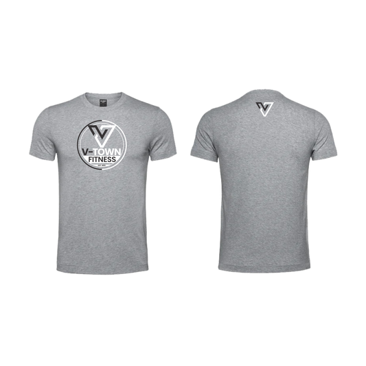 V-Town Fitness - Grey T-shirt - Fitness