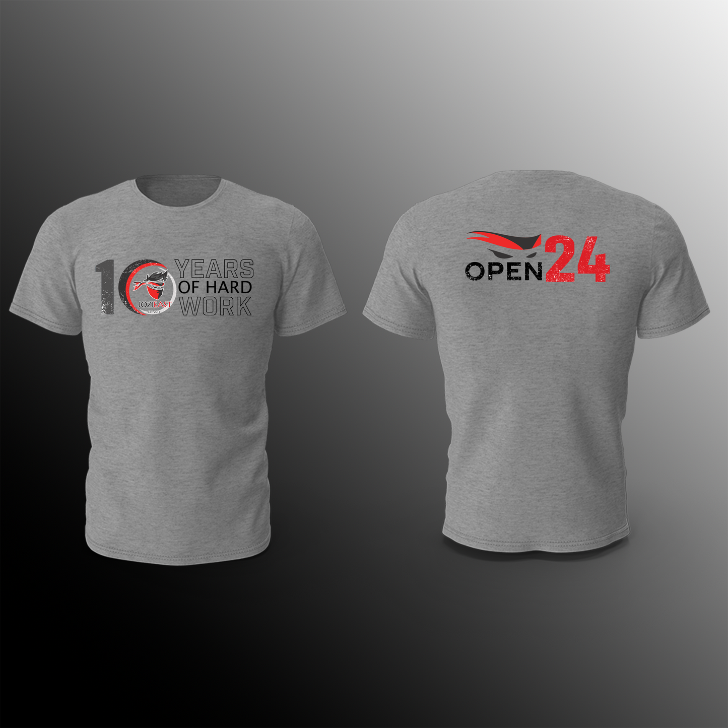 Jozi East - Open24 - Grey - T-Shirts