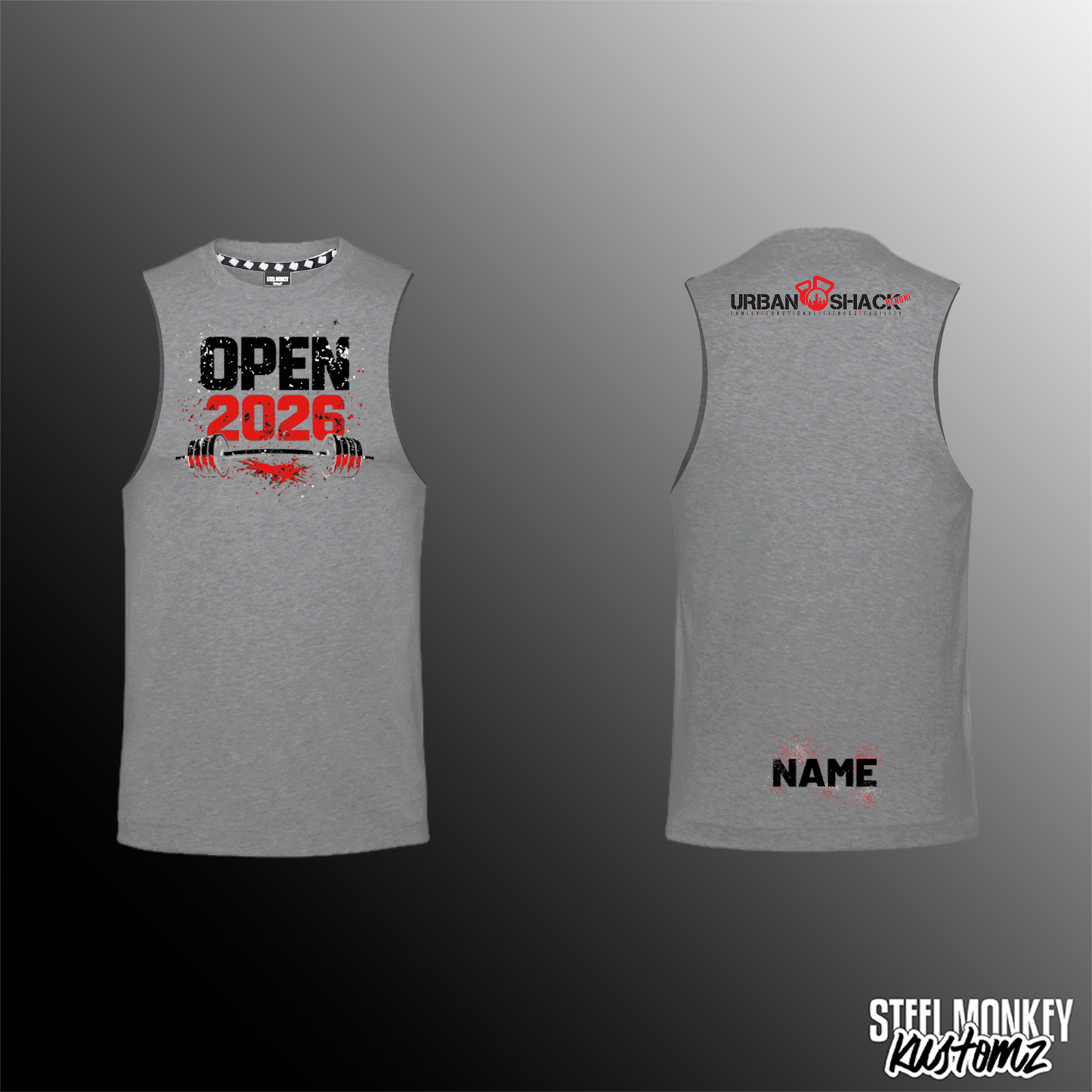 Urban Shack Open - Muscle Tanks - 2026