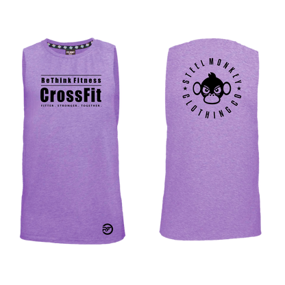 Rethink Fitness Crossfit - Muscle Tanks - Indigo