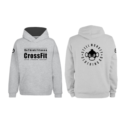 Rethink Fitness Crossfit - Hoodie - Grey