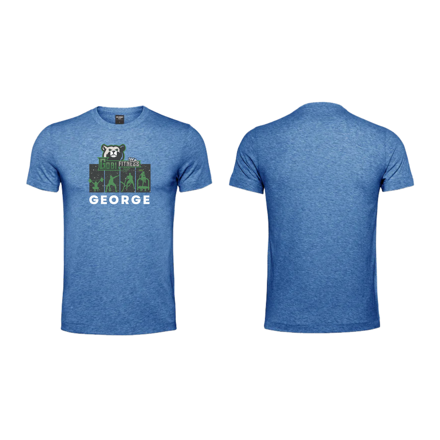 Gobi Fitness - Tshirt - Blue