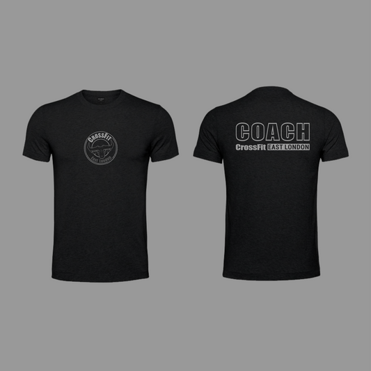 CF East London - Coaches - Tshirts - Black