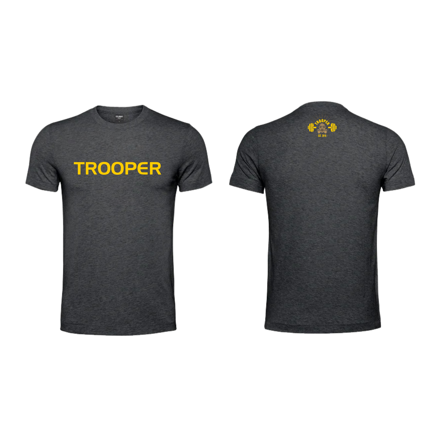 Crossfit Trooper - Charcoal Tshirt