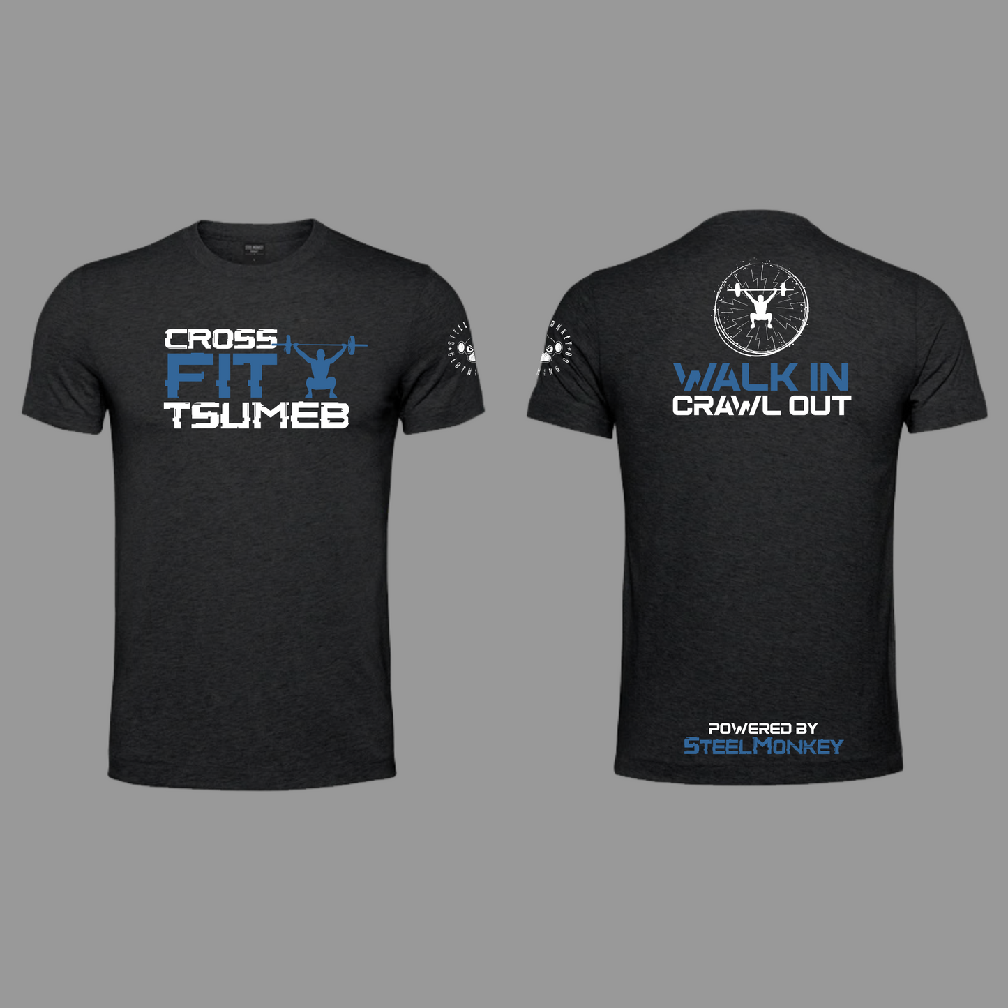 CF Namibia - Tshirt - Walk In, Crawl Out - Black