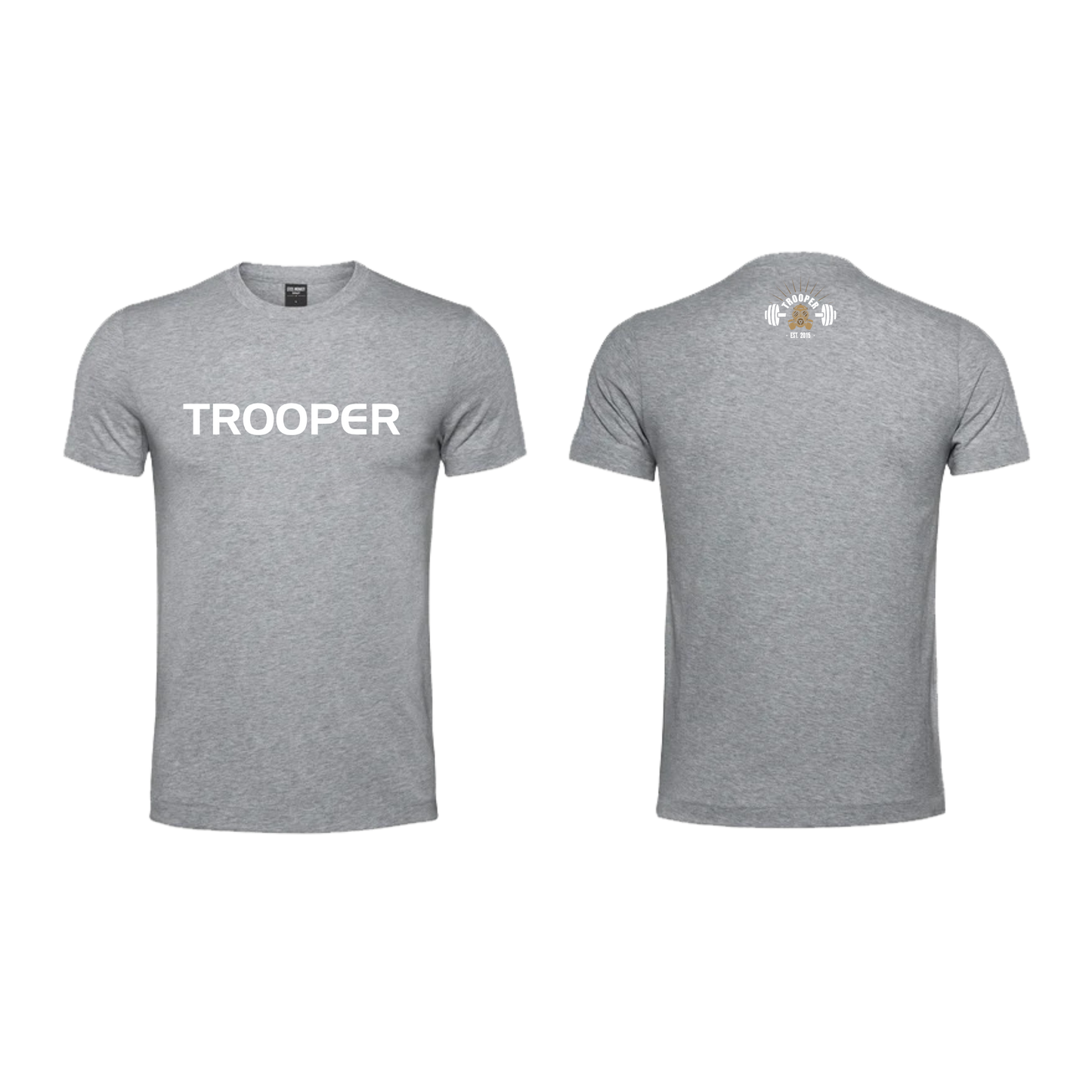 Crossfit Trooper - Grey Tshirt