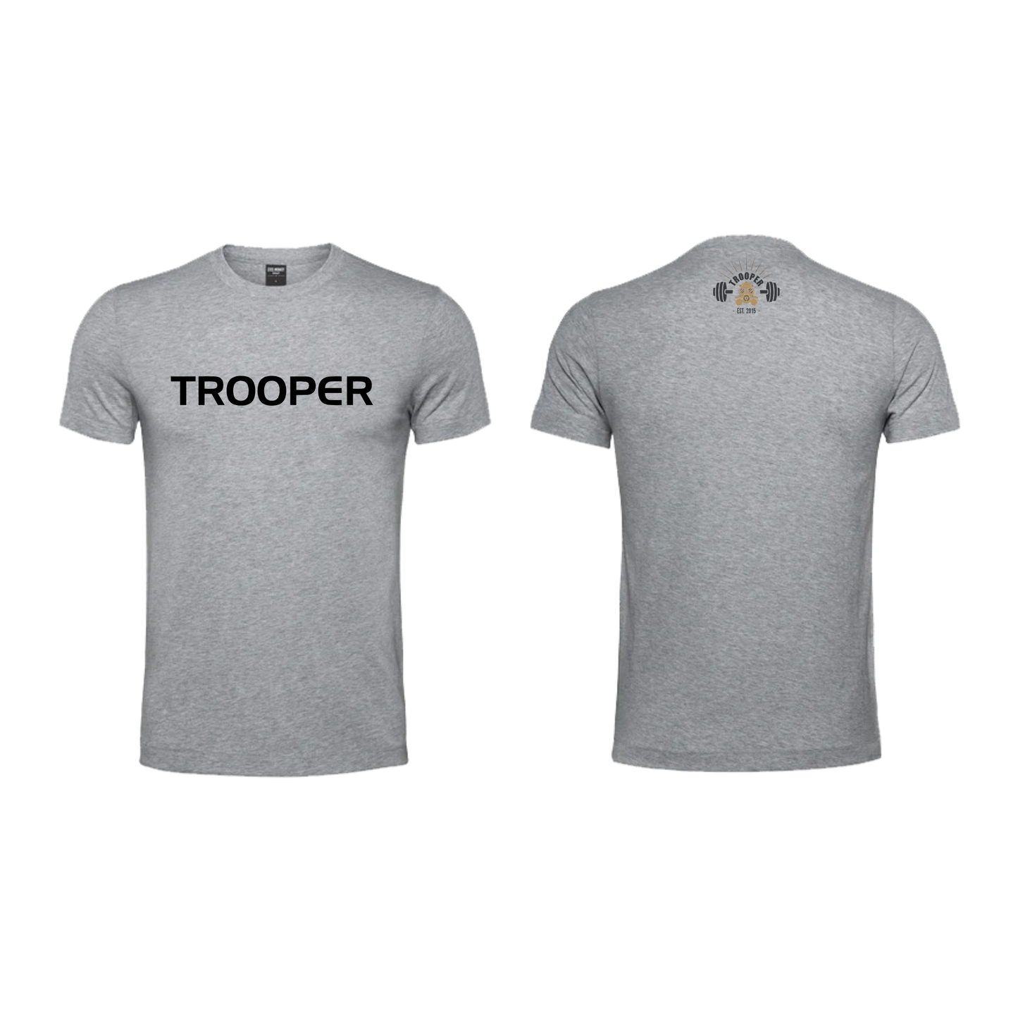 Crossfit Trooper - Grey Tshirt