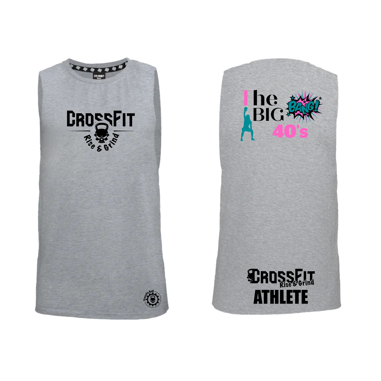 Crossfit RAG - Muscle Tanks - Big Bang - 40s