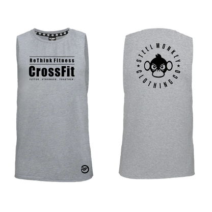 Rethink Fitness Crossfit - Muscle Tanks - Grey