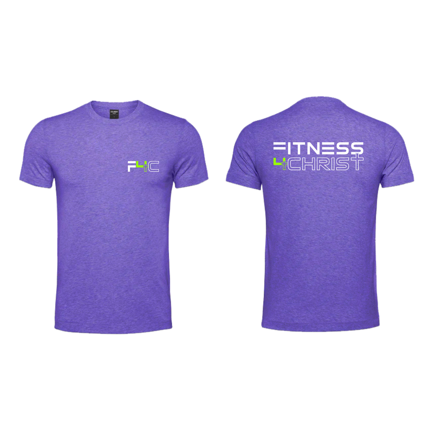 Fitness 4 Christ - Outlined - Indigo