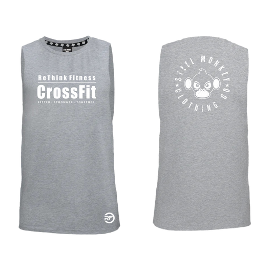 Rethink Fitness Crossfit - Muscle Tanks - Grey