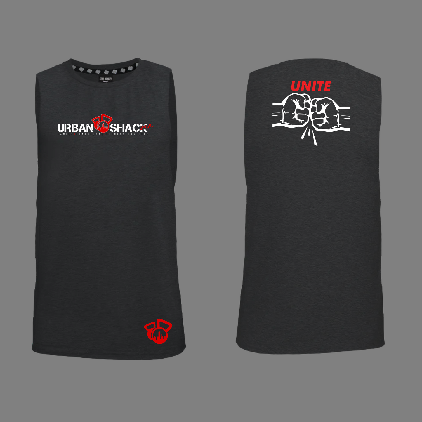 Urban Shack Unite - Merch - Muscle Tank - Black