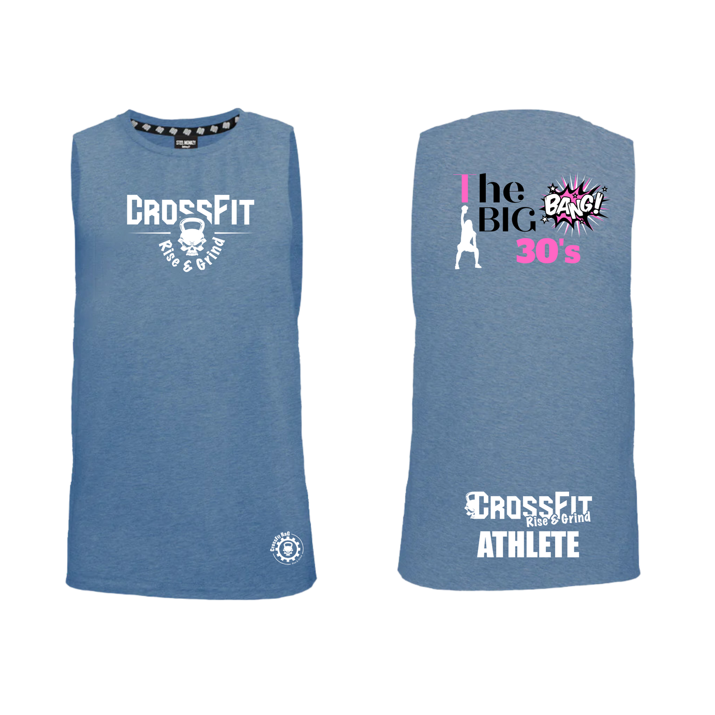 Crossfit RAG - Muscle Tanks - Big Bang - 30s