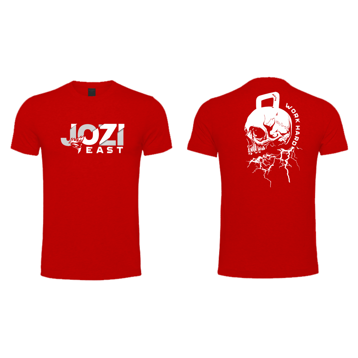 Jozi East - Tshirt - Black - Work Hard