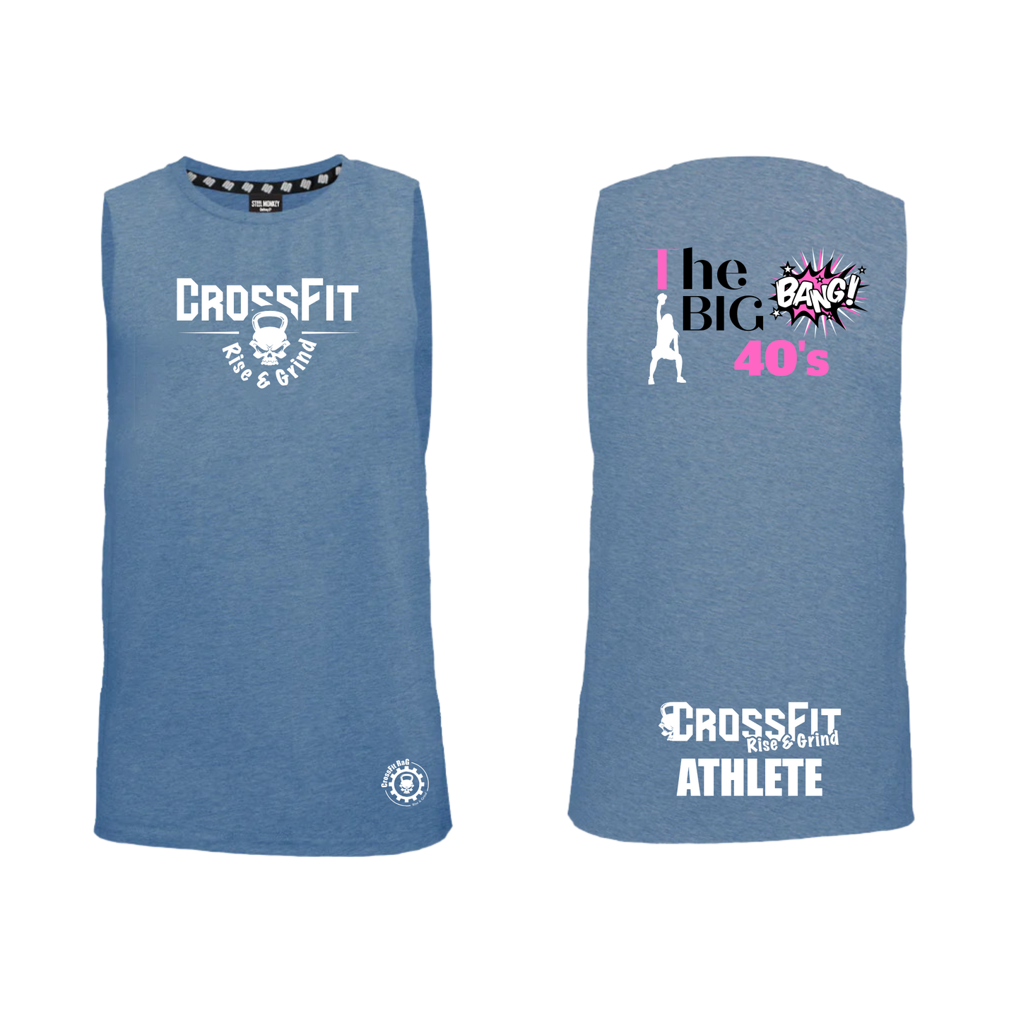 Crossfit RAG - Muscle Tanks - Big Bang - 40s