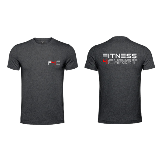 Fitness 4 Christ - Outlined - Charcoal