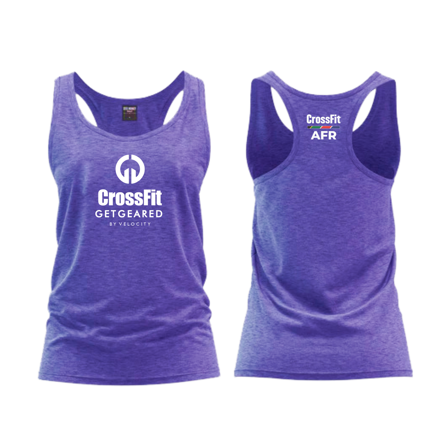 CF Get Geared - Ladies Vest - Chest Prints