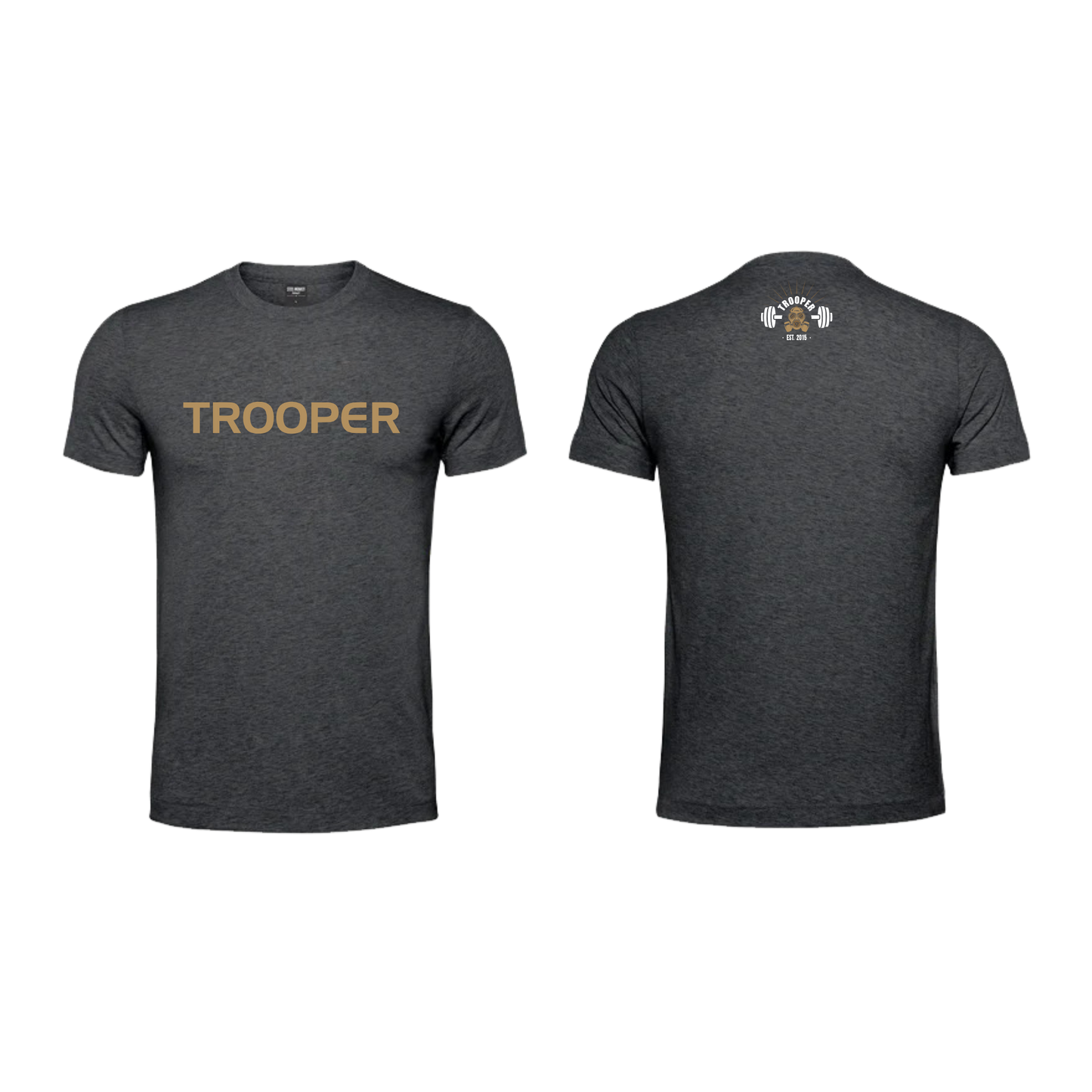 Crossfit Trooper - Charcoal Tshirt