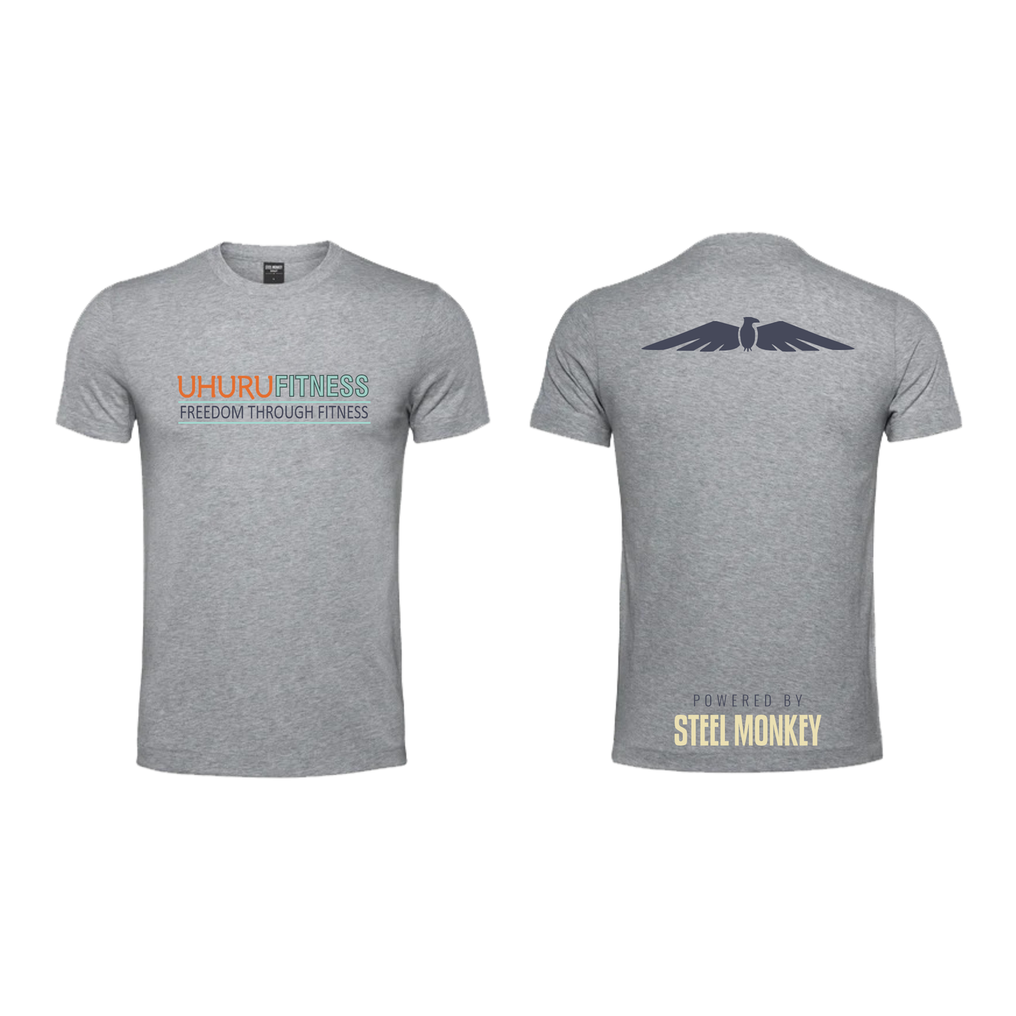 Uhuru Fitness - Tshirt - Grey