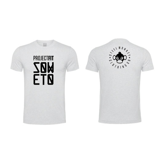 ProjectFit - Tshirt - White & Black