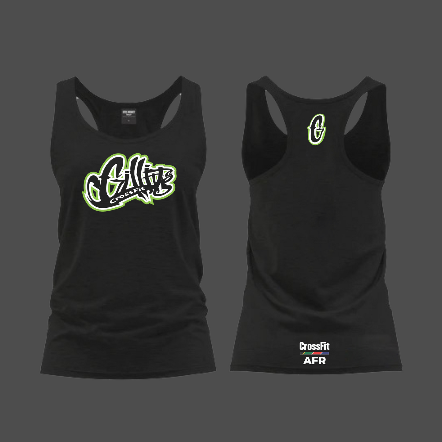 CF Gillitts / CF Africa - Ladies Vest - Crossfit Logo