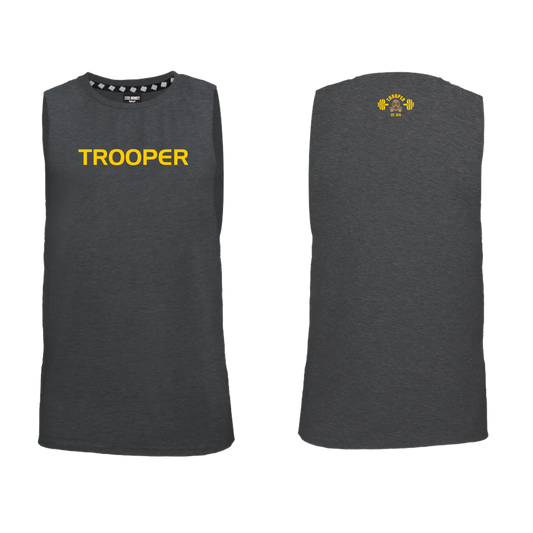 Crossfit Trooper - Muscle Tank - Charcoal