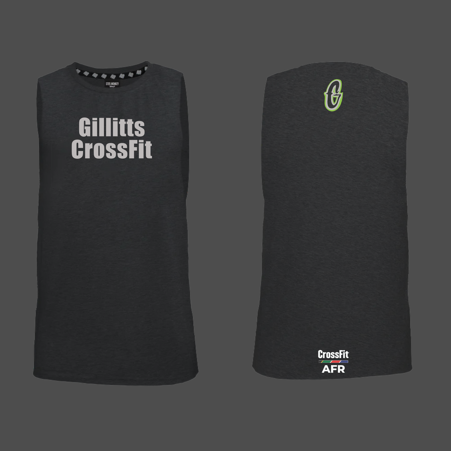 CF Gillitts / CF Africa - Muscle Tank - Crossfit Writing