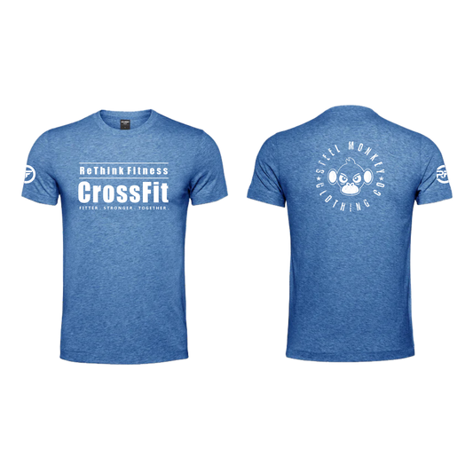 Rethink Fitness Crossfit - Tshirt - Blue