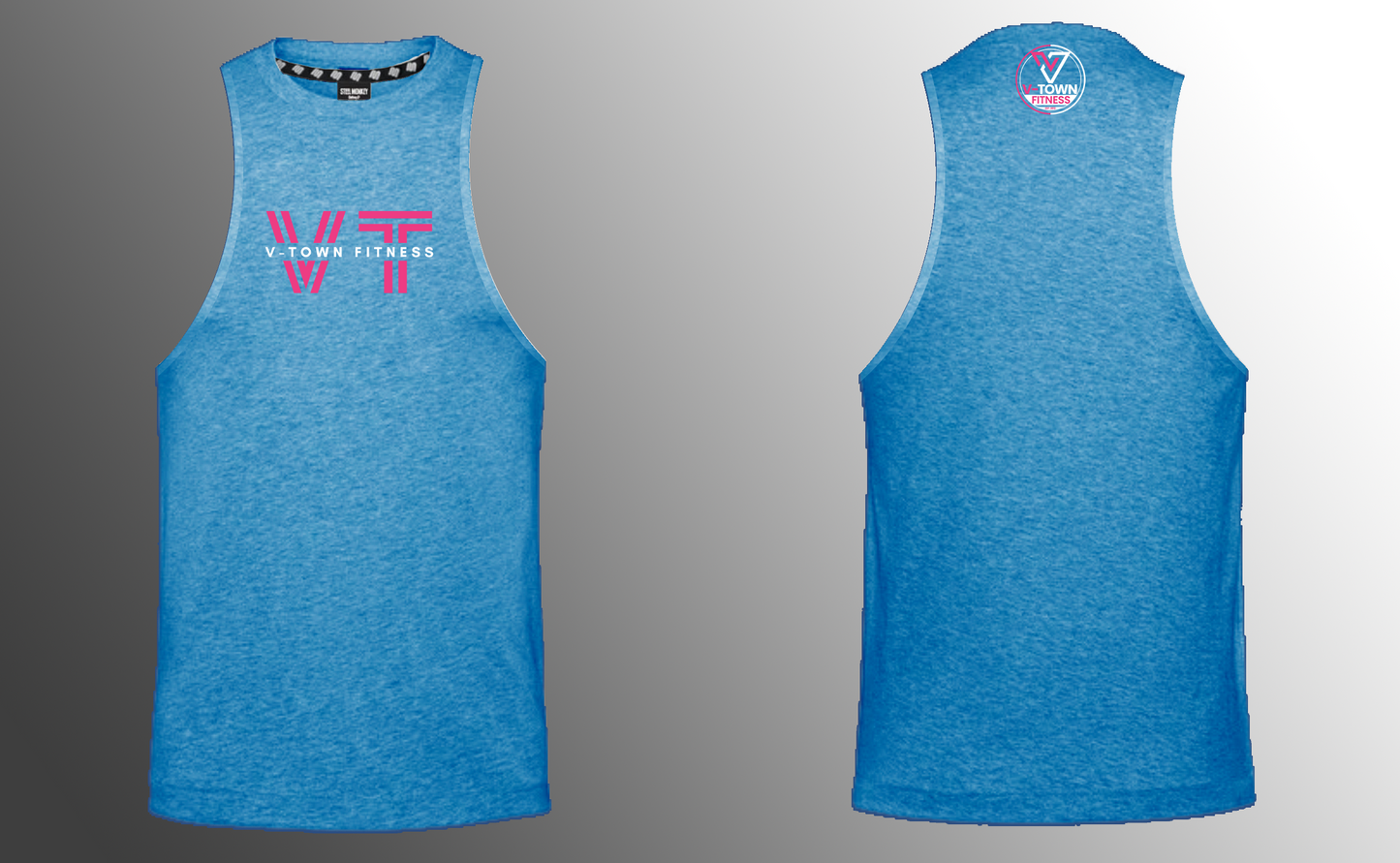 V-Town Fitness - 2024 designs - Ladies - Muscle Tank