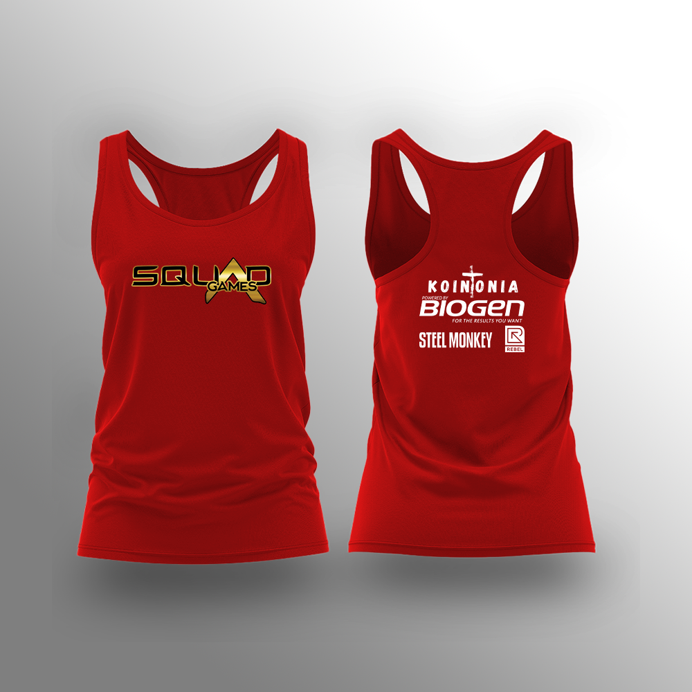 Squad Games 2024 - Red - Ladies Vest