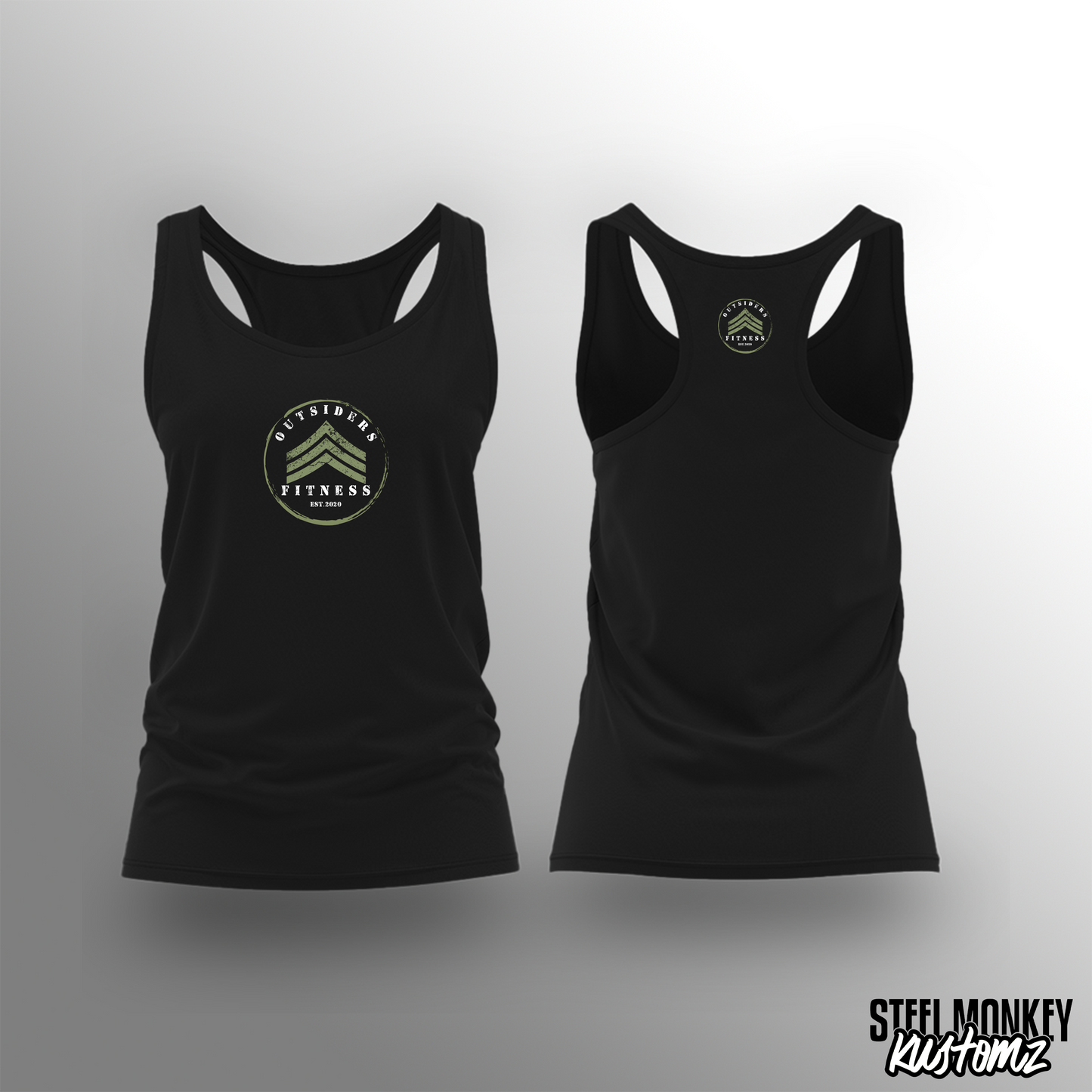 Outsiders Fitness  - Vest - Black - Ladies