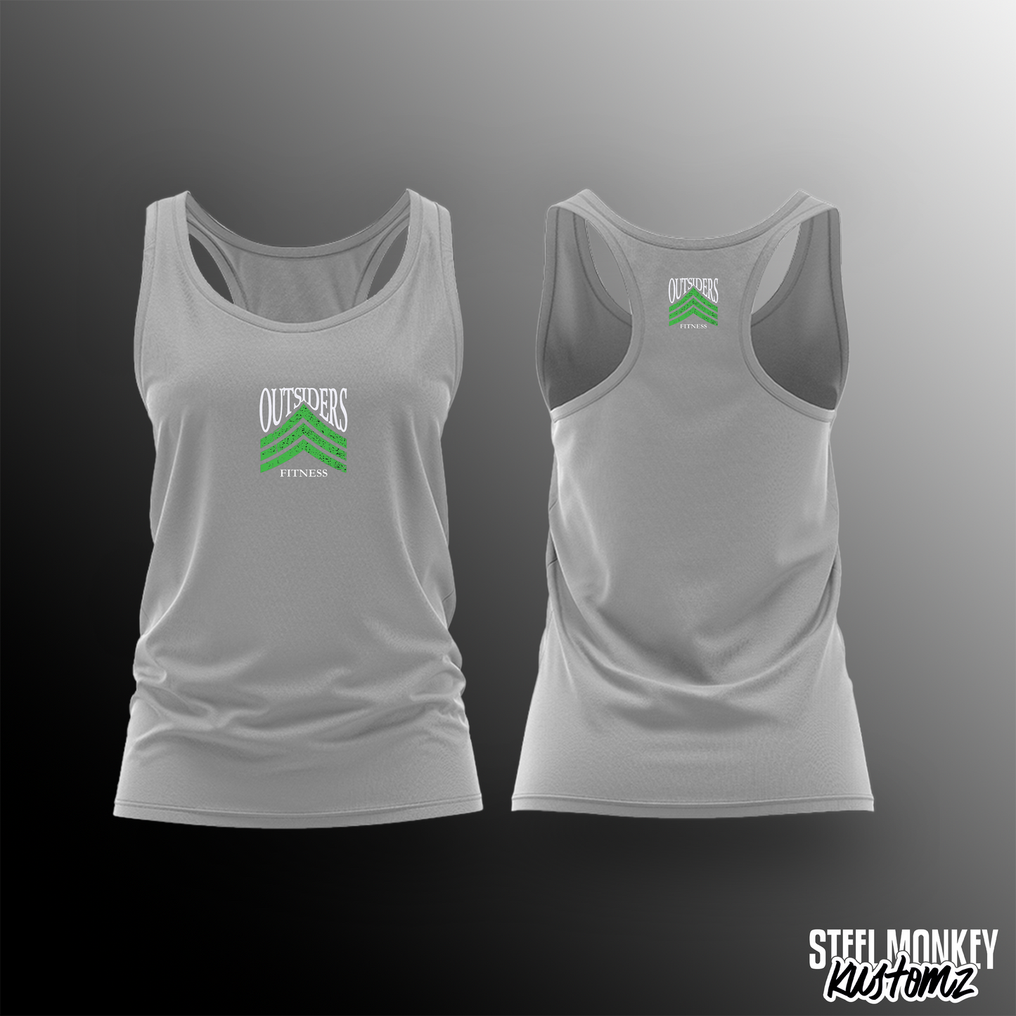 Outsiders Fitness  - Vest - Grey - Ladies