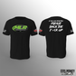 Marius Lloyd Racing - T-Shirt - Black Cotton - Back Up - Mens