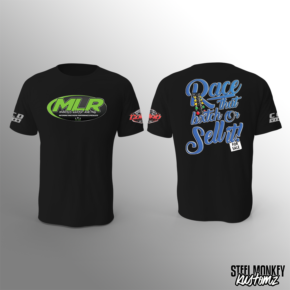 Marius Lloyd Racing - T-Shirt - Black - Race it - Ladies