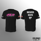 Marius Lloyd Racing - T-Shirt - Black - Never Give Up - Ladies