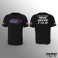 Marius Lloyd Racing - T-Shirt - Black Cotton - Back Up - Mens