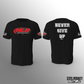 Marius Lloyd Racing - T-Shirt - Black - Never Give Up - Ladies