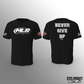 Marius Lloyd Racing - T-Shirt - Black - Never Give Up - Ladies