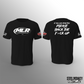 Marius Lloyd Racing - T-Shirt - Black Cotton - Back Up - Mens