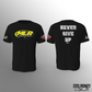 Marius Lloyd Racing - T-Shirt - Black - Never Give Up - Ladies