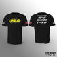 Marius Lloyd Racing - T-Shirt - Black Cotton - Back Up - Mens