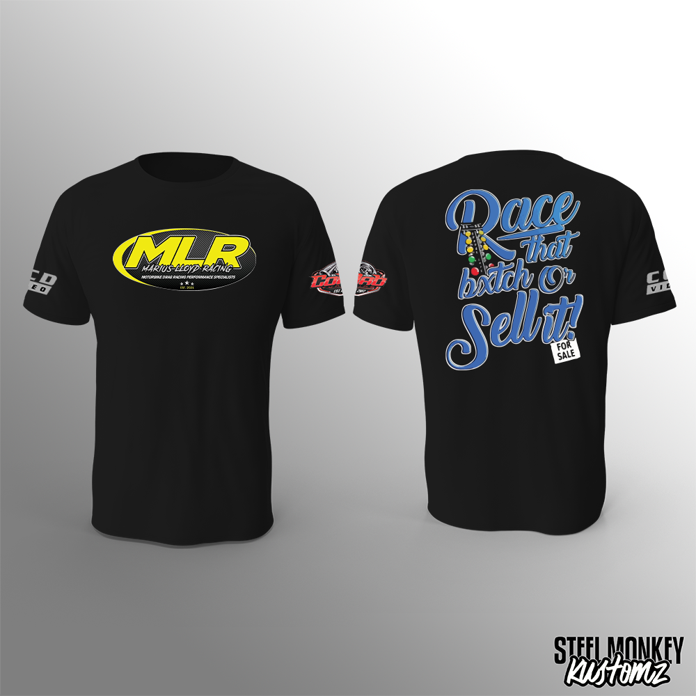 Marius Lloyd Racing - T-Shirt - Black - Race it - Ladies